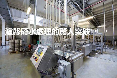 瀘縣廢水處理的驚人突破！這才是環(huán)保的以后？